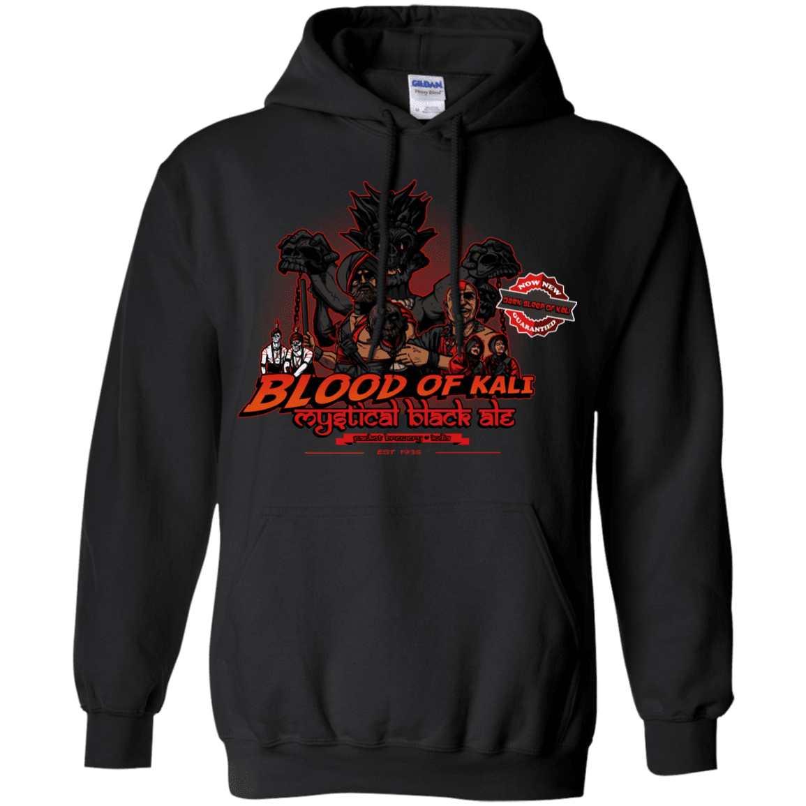 Sweatshirts Black / S Blood Of Kali Pullover Hoodie