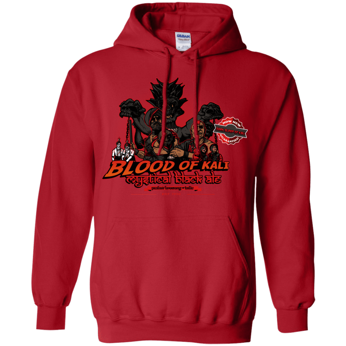 Sweatshirts Red / S Blood Of Kali Pullover Hoodie