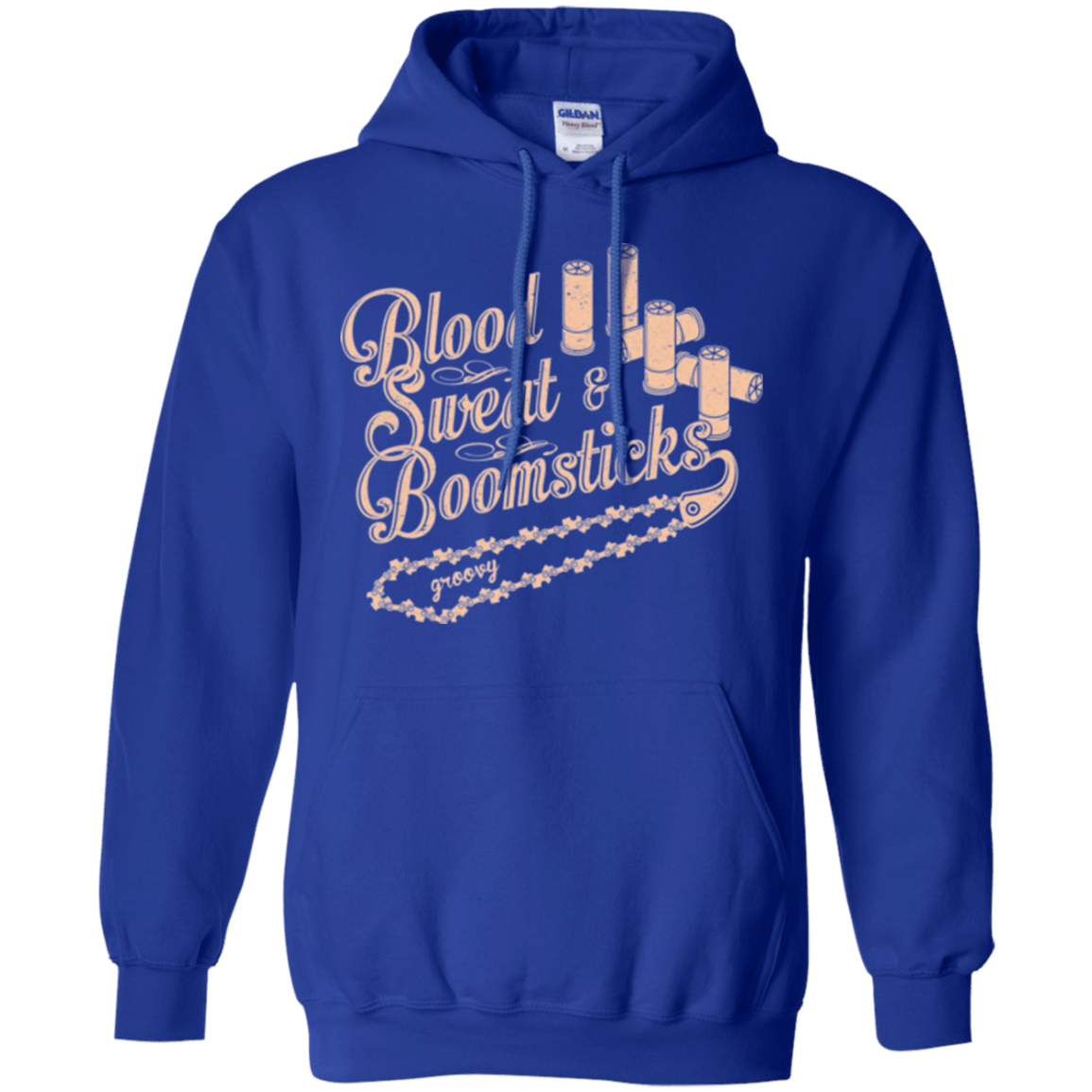 Sweatshirts Royal / Small Blood Sweat & Boomsticks Pullover Hoodie