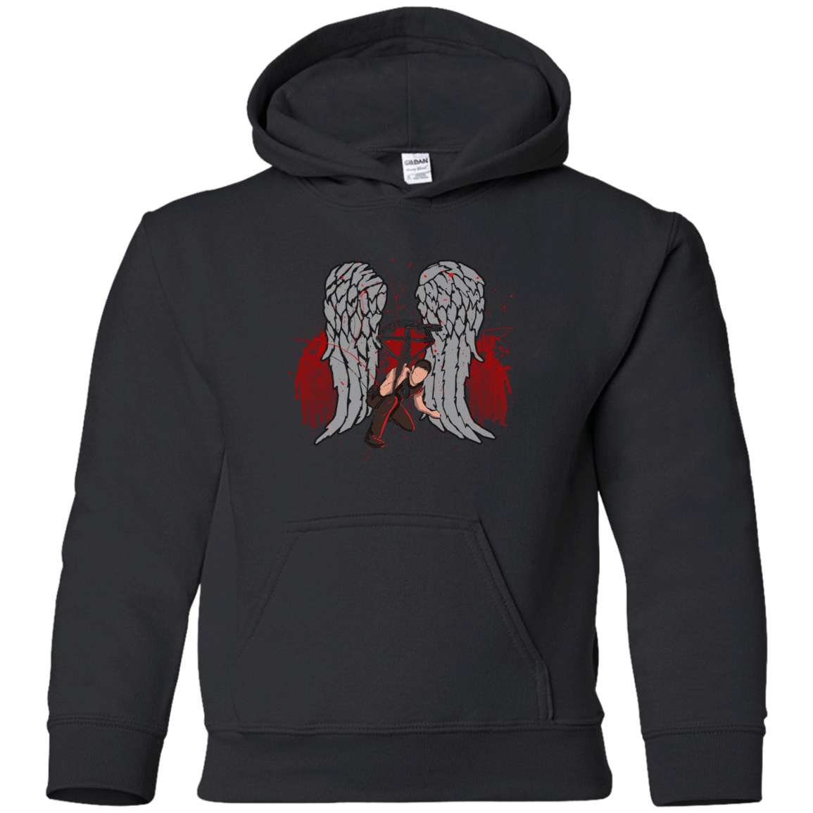 Sweatshirts Black / YS Bloody Wings Dixon Youth Hoodie