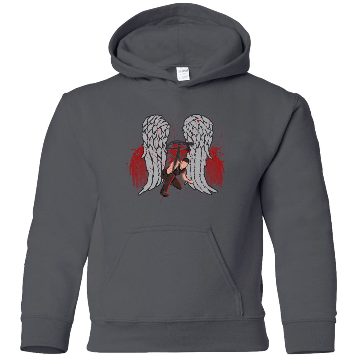 Sweatshirts Charcoal / YS Bloody Wings Dixon Youth Hoodie