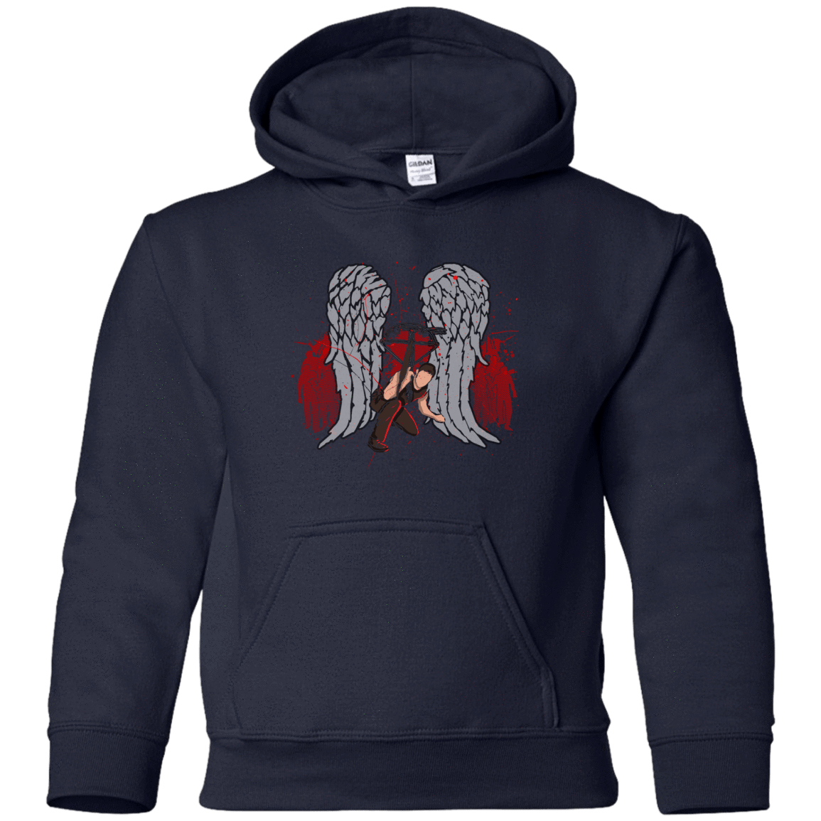 Sweatshirts Navy / YS Bloody Wings Dixon Youth Hoodie