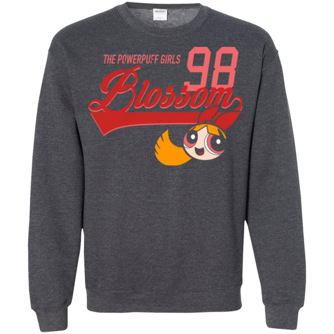 Sweatshirts Dark Heather / Small Blossom Crewneck Sweatshirt