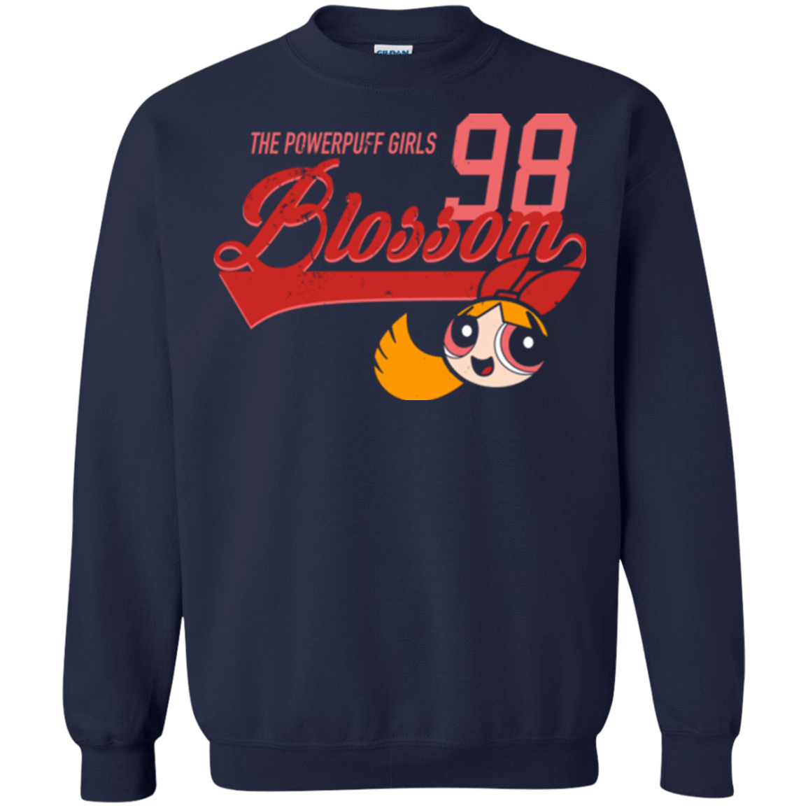 Sweatshirts Navy / Small Blossom Crewneck Sweatshirt