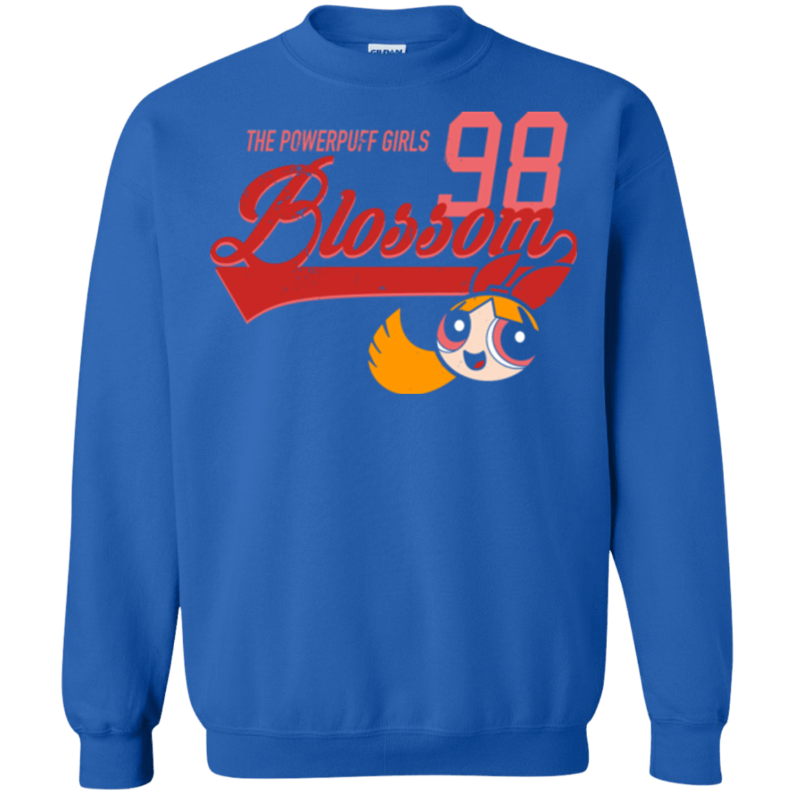 Sweatshirts Royal / Small Blossom Crewneck Sweatshirt