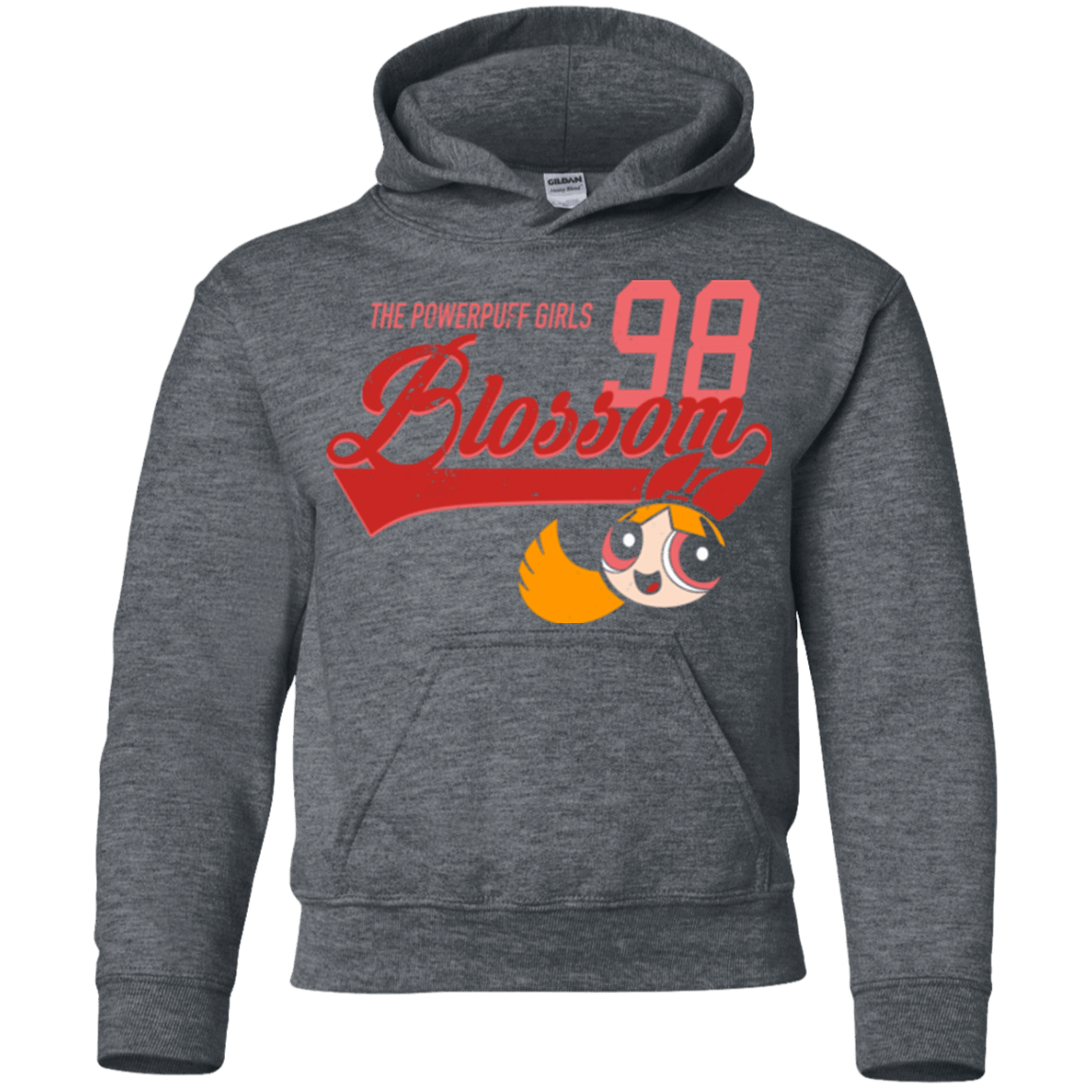 Sweatshirts Dark Heather / YS Blossom Youth Hoodie