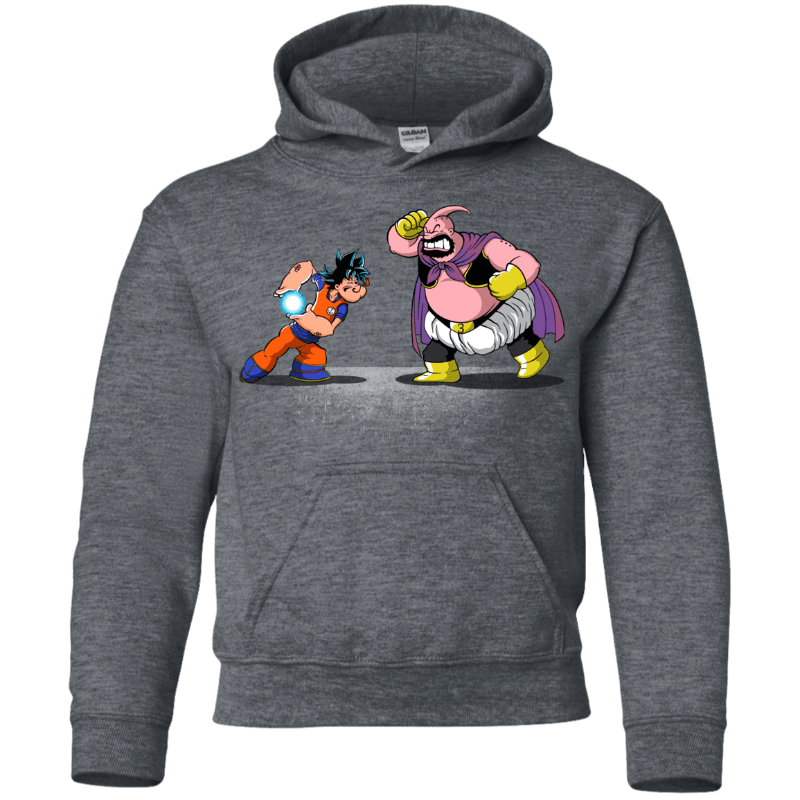 Sweatshirts Dark Heather / YS Blow Me Down Youth Hoodie