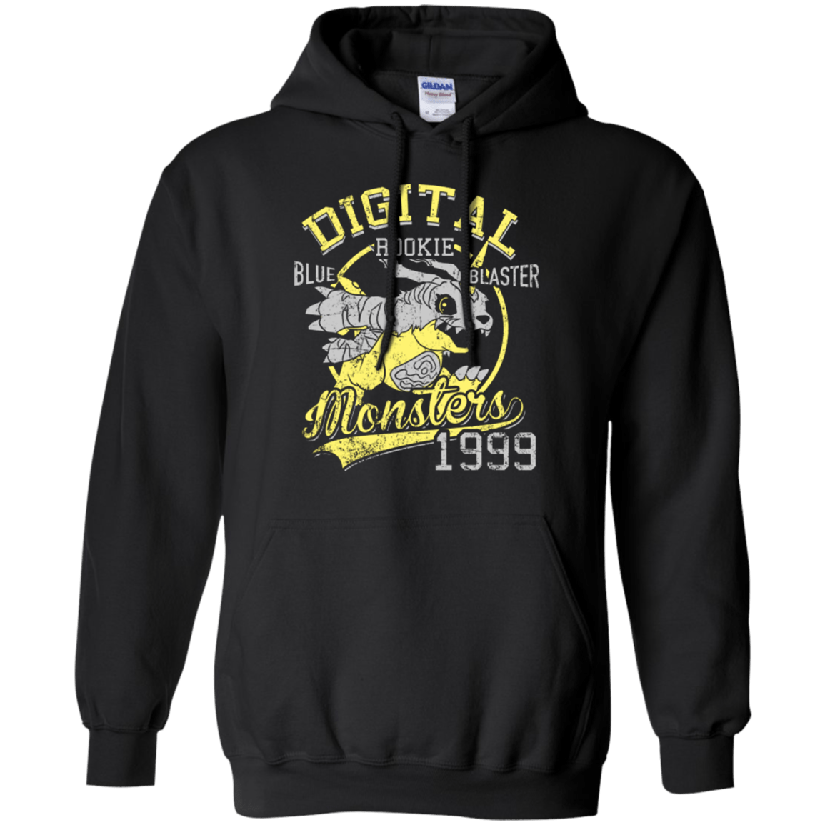 Sweatshirts Black / Small Blue Blaster Pullover Hoodie