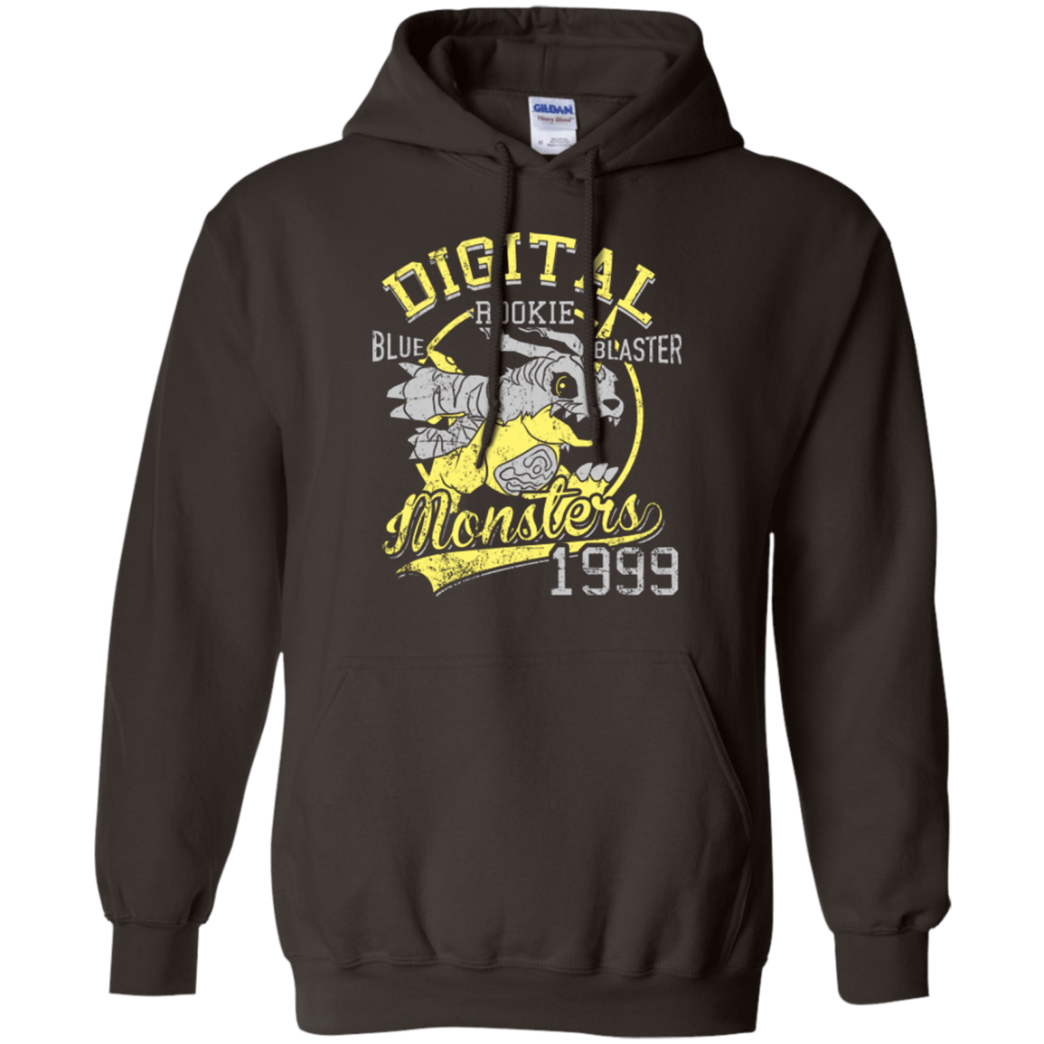 Sweatshirts Dark Chocolate / Small Blue Blaster Pullover Hoodie