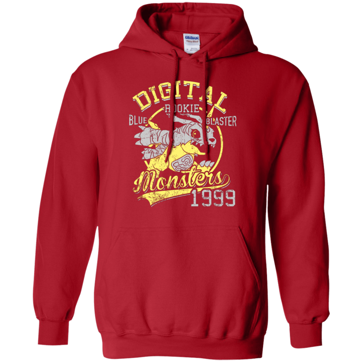 Sweatshirts Red / Small Blue Blaster Pullover Hoodie