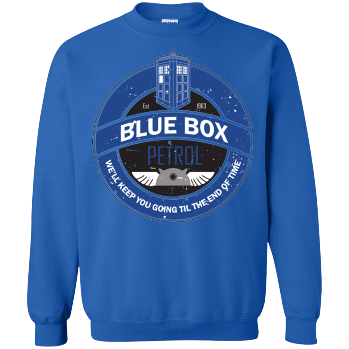 Sweatshirts Royal / Small Blue Box V7(1) Crewneck Sweatshirt