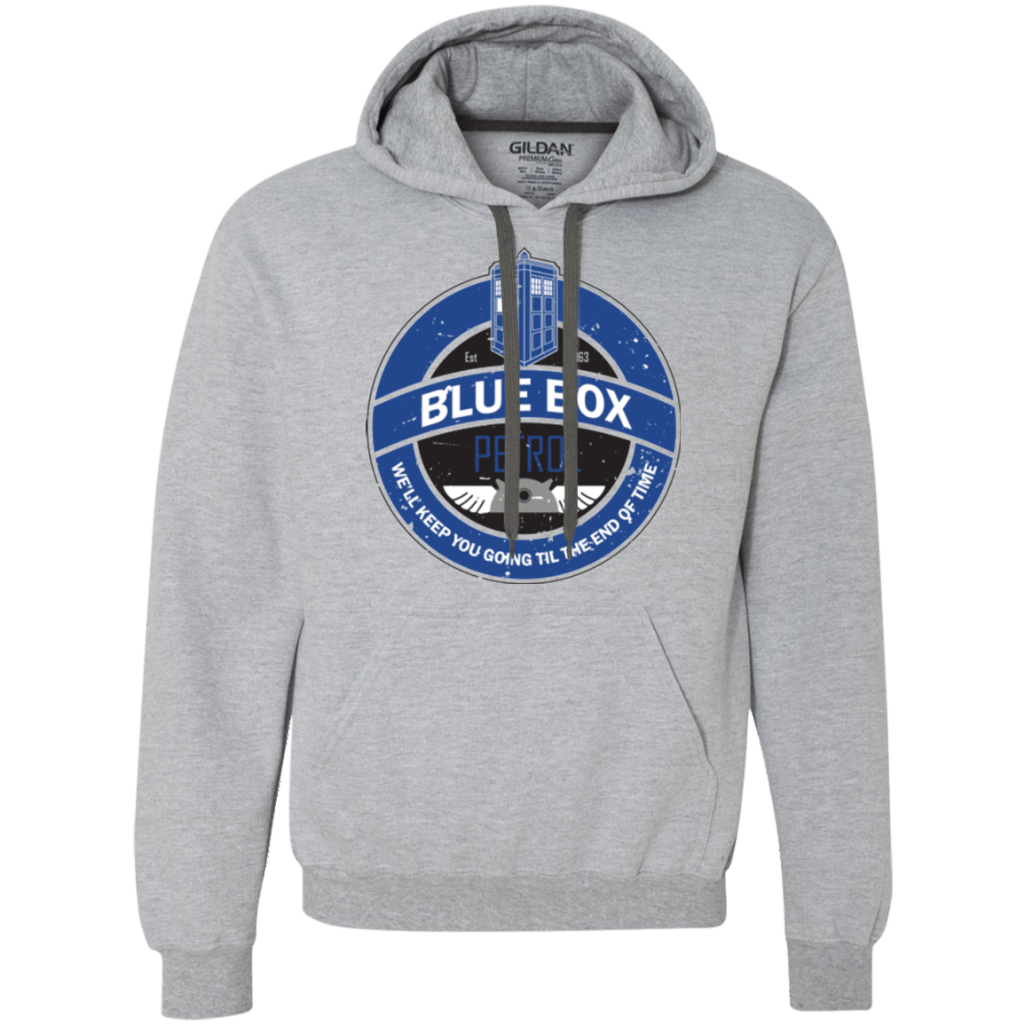 Sweatshirts Sport Grey / Small Blue Box V7(1) Premium Fleece Hoodie