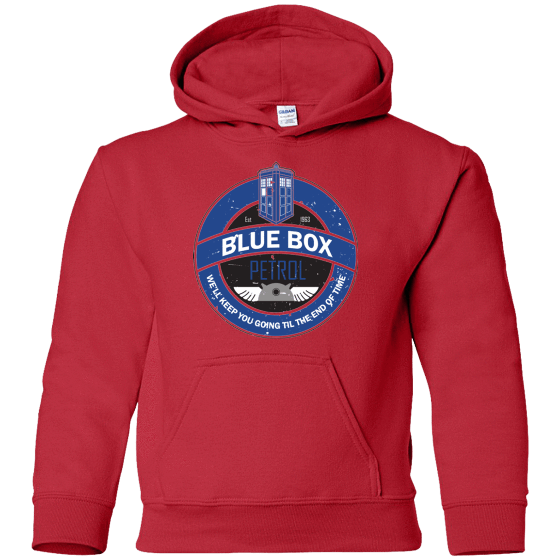 Sweatshirts Red / YS Blue Box V7(1) Youth Hoodie