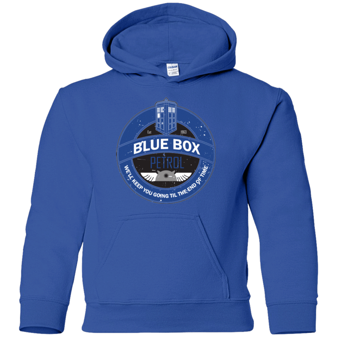 Sweatshirts Royal / YS Blue Box V7(1) Youth Hoodie