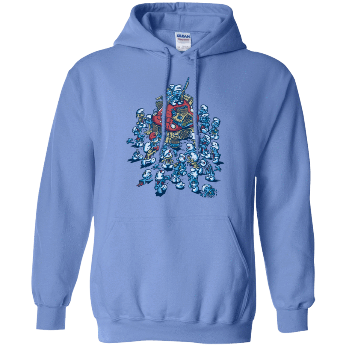 Sweatshirts Carolina Blue / Small BLUE HORDE Pullover Hoodie