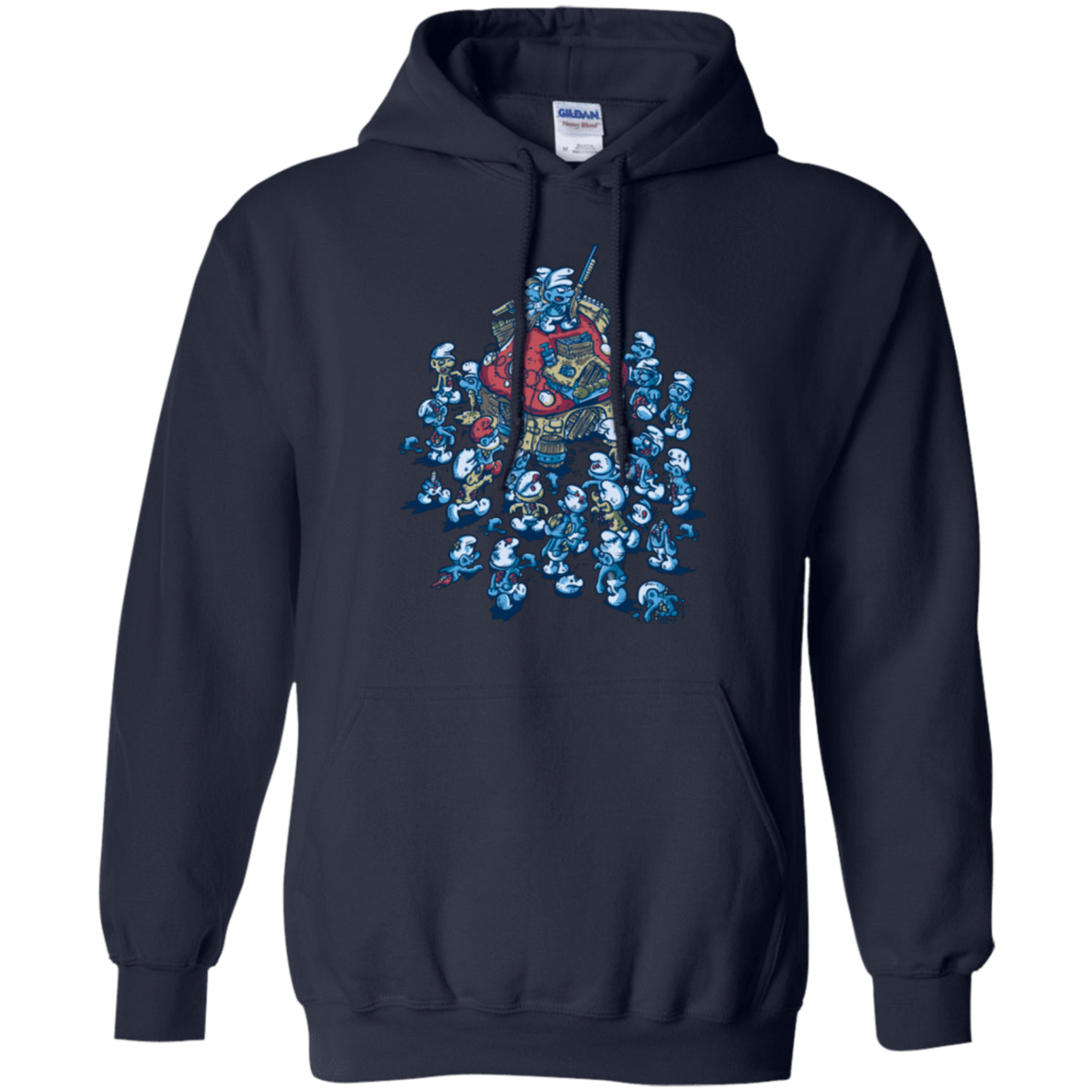 Sweatshirts Navy / Small BLUE HORDE Pullover Hoodie