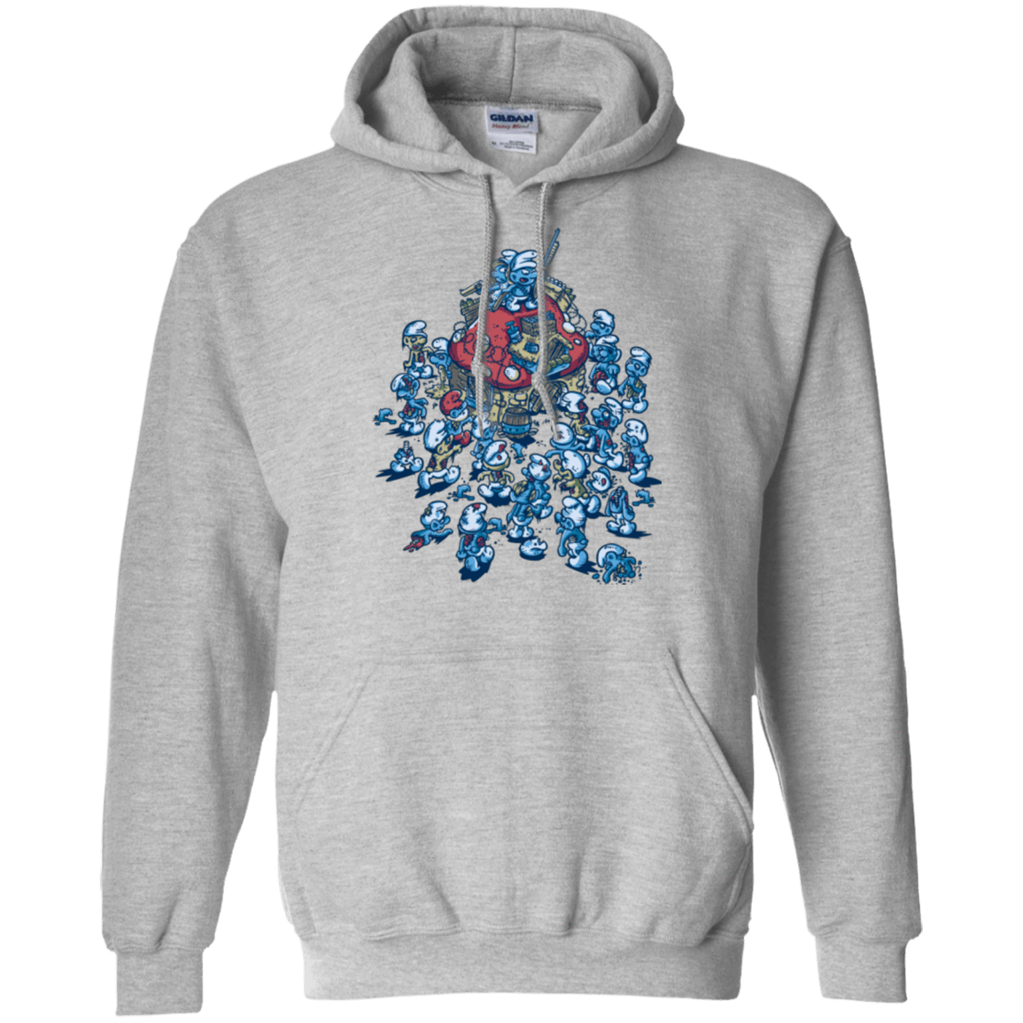 Sweatshirts Sport Grey / Small BLUE HORDE Pullover Hoodie