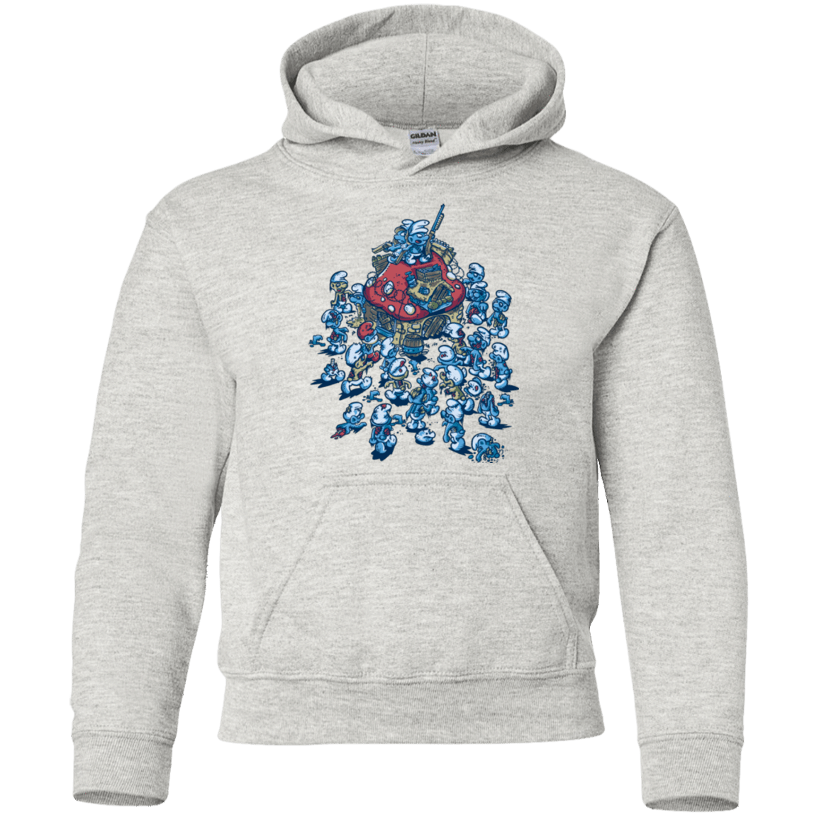 Sweatshirts Ash / YS BLUE HORDE Youth Hoodie