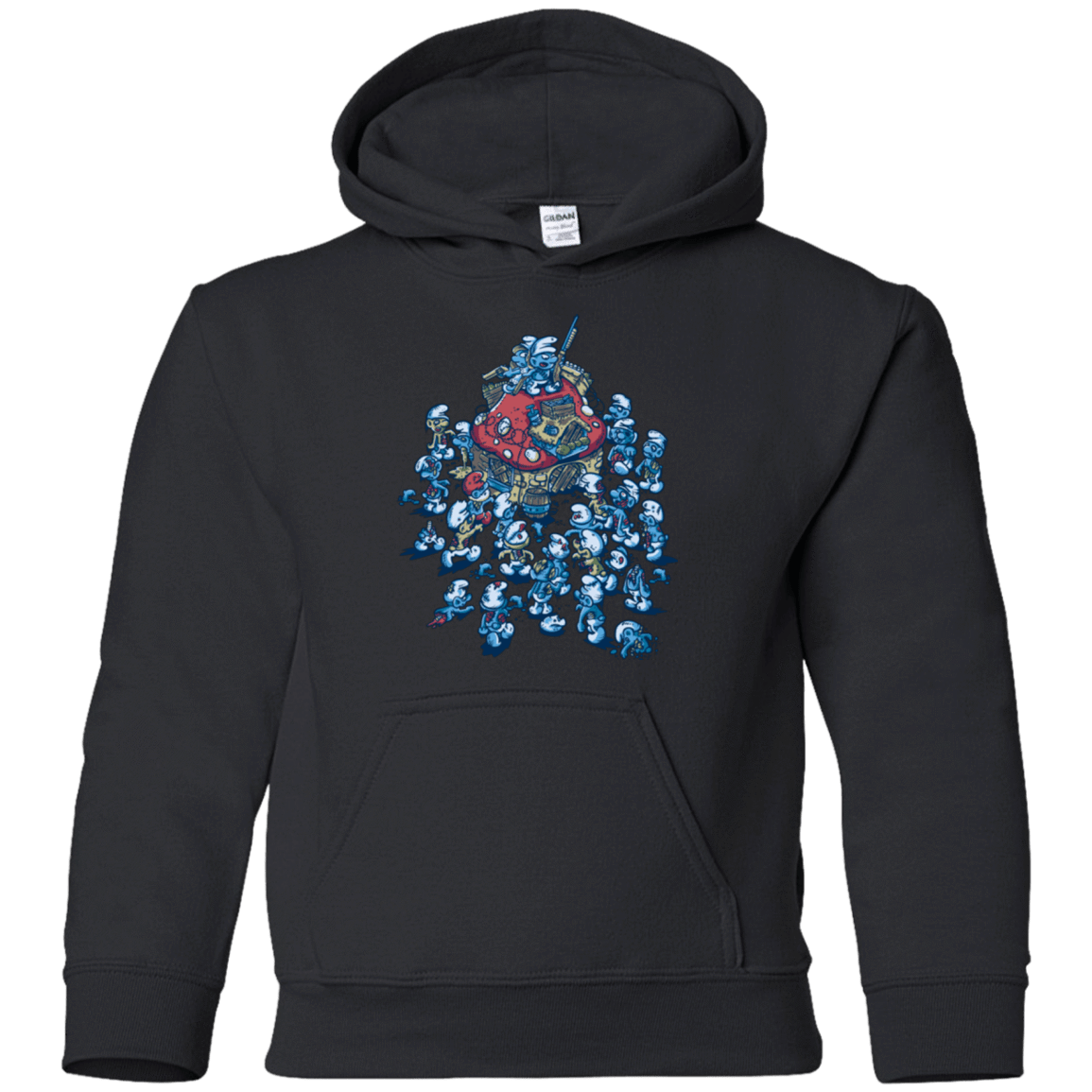 Sweatshirts Black / YS BLUE HORDE Youth Hoodie
