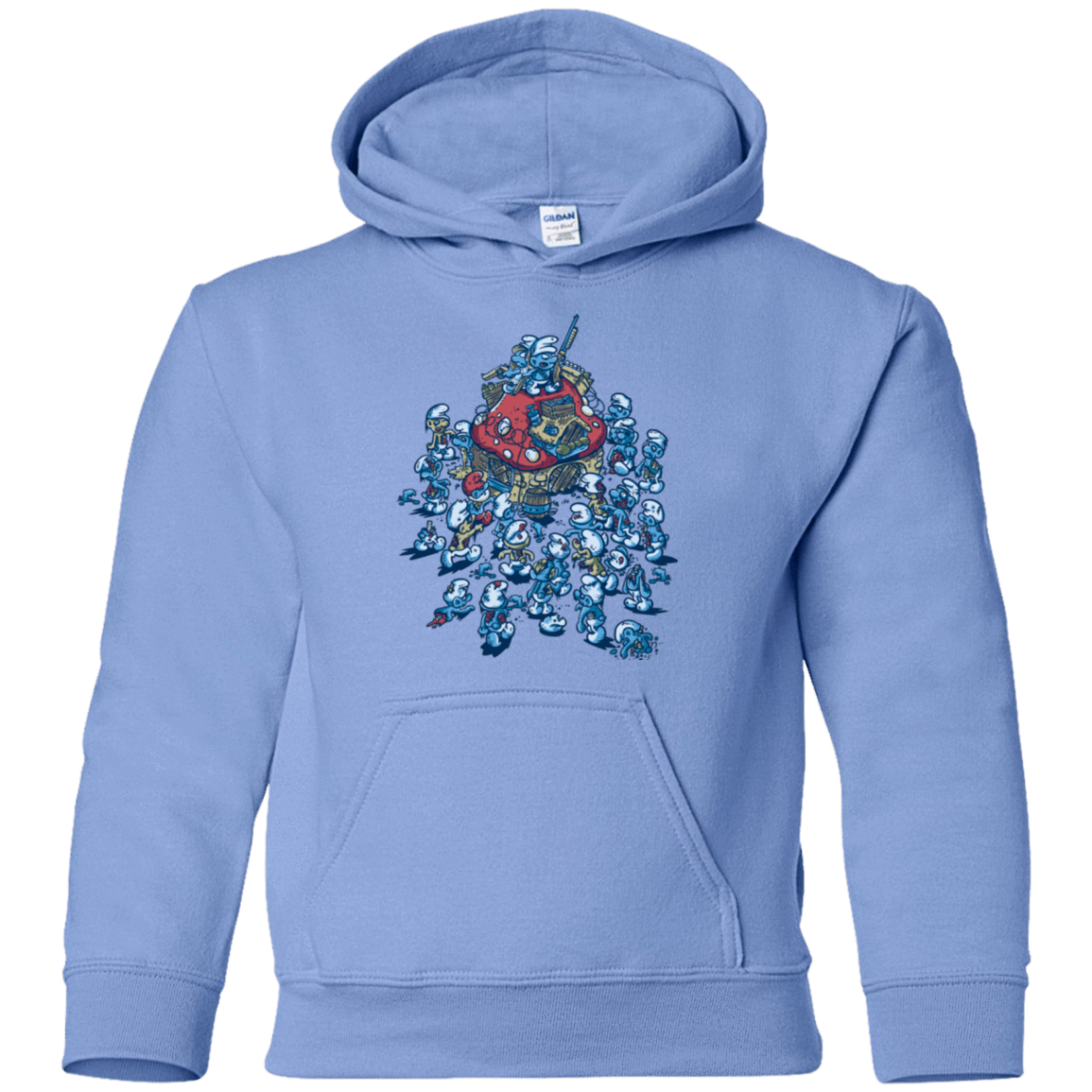 Sweatshirts Carolina Blue / YS BLUE HORDE Youth Hoodie
