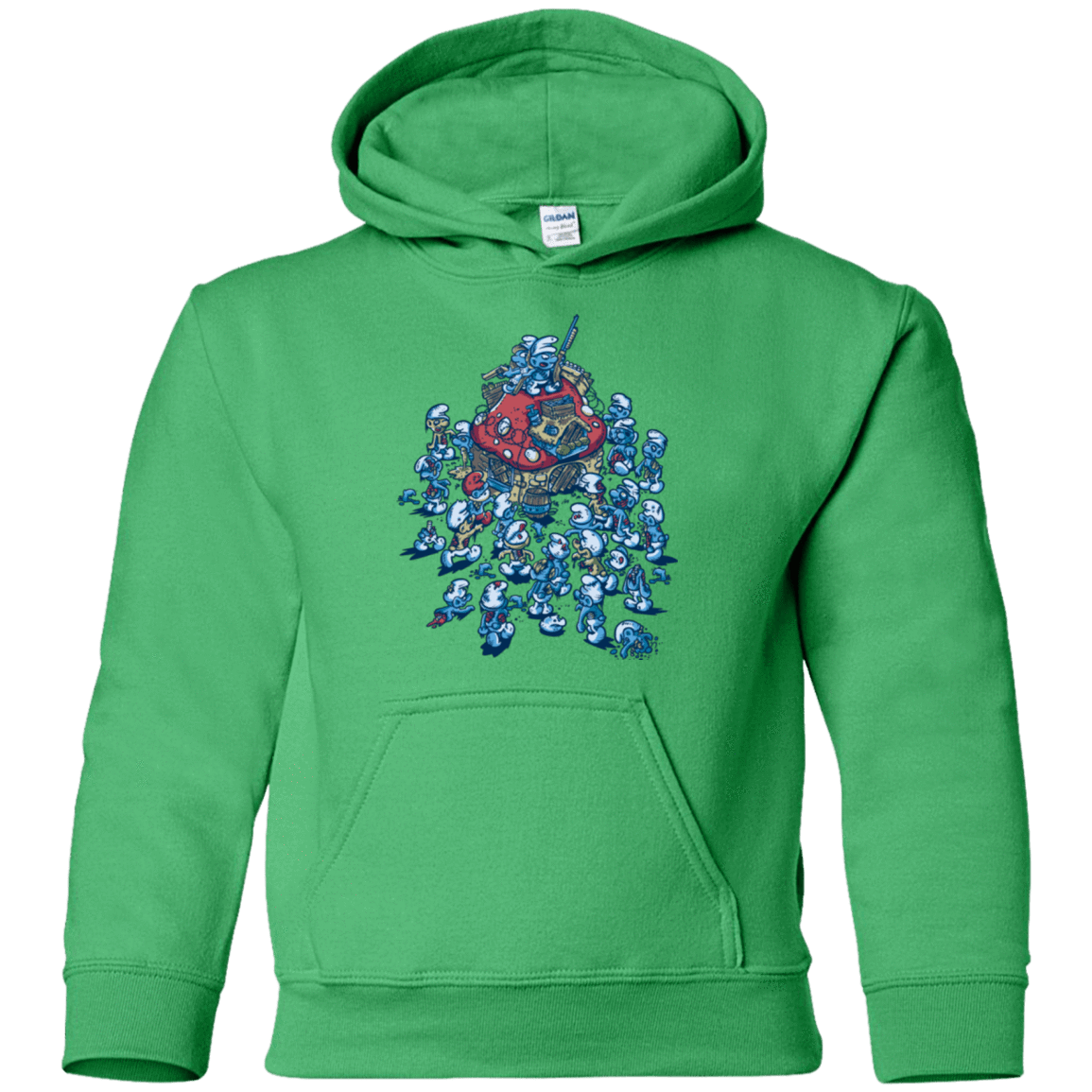 Sweatshirts Irish Green / YS BLUE HORDE Youth Hoodie