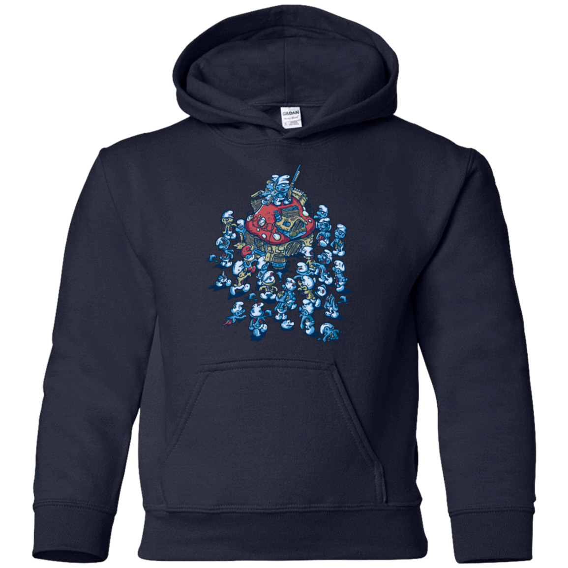 Sweatshirts Navy / YS BLUE HORDE Youth Hoodie