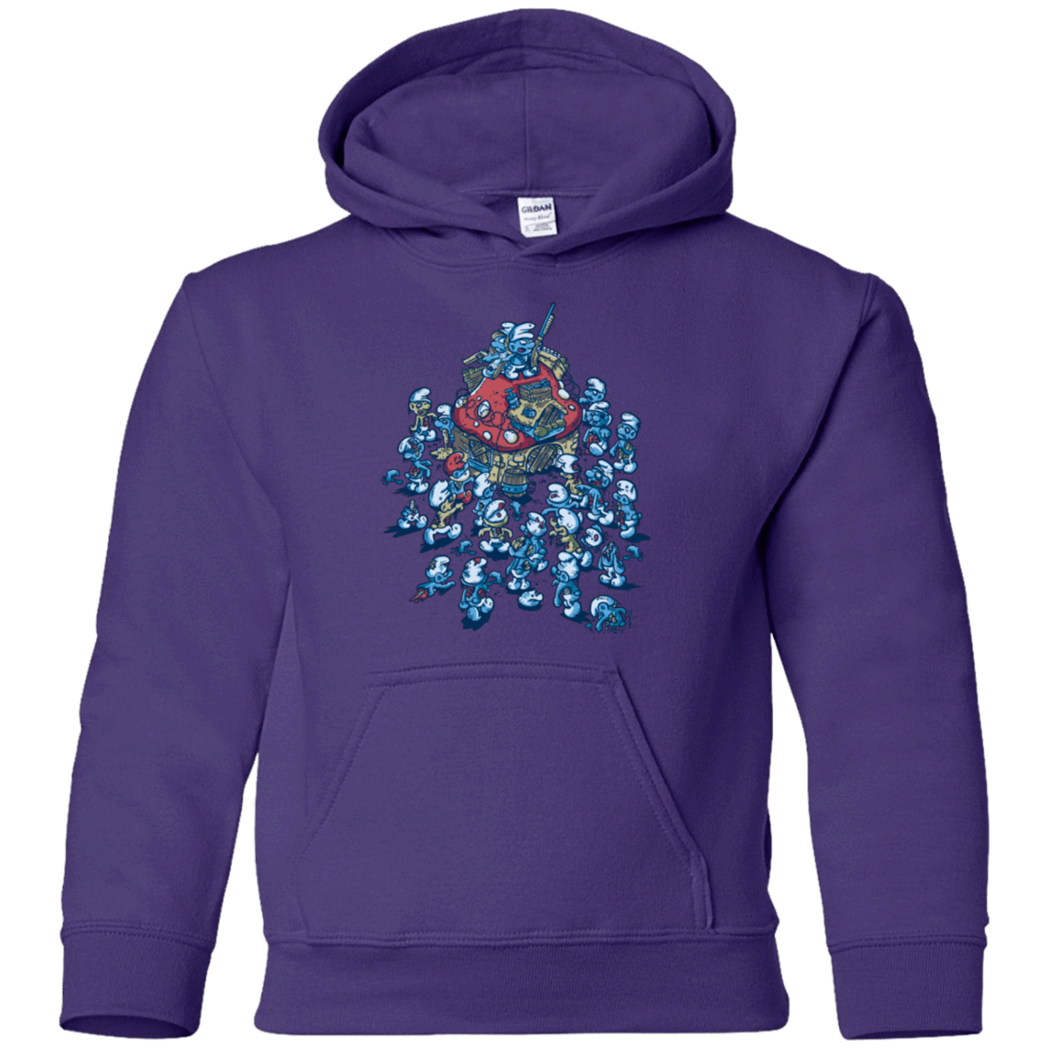 Sweatshirts Purple / YS BLUE HORDE Youth Hoodie