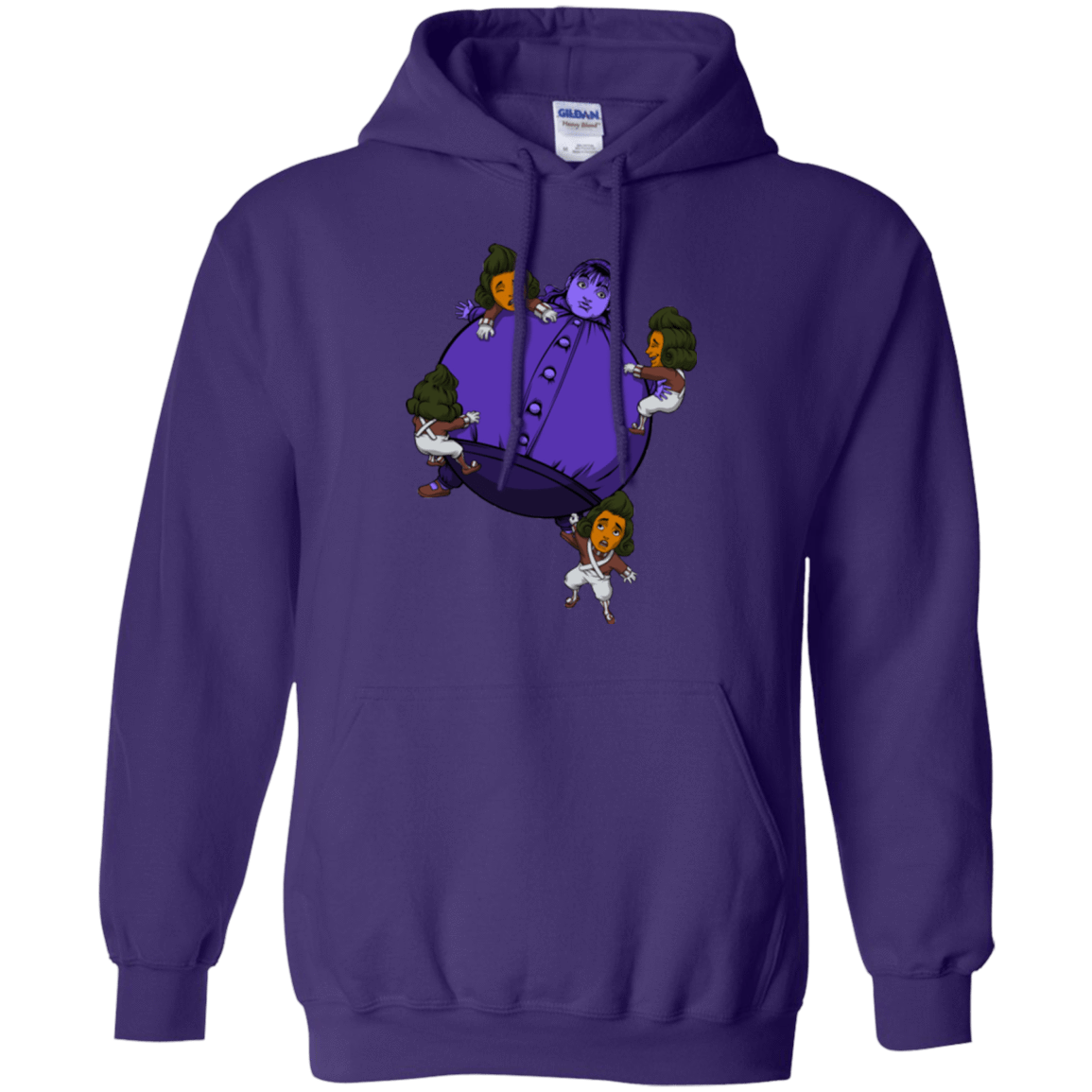 Sweatshirts Purple / Small Blue In the Face Pullover Hoodie