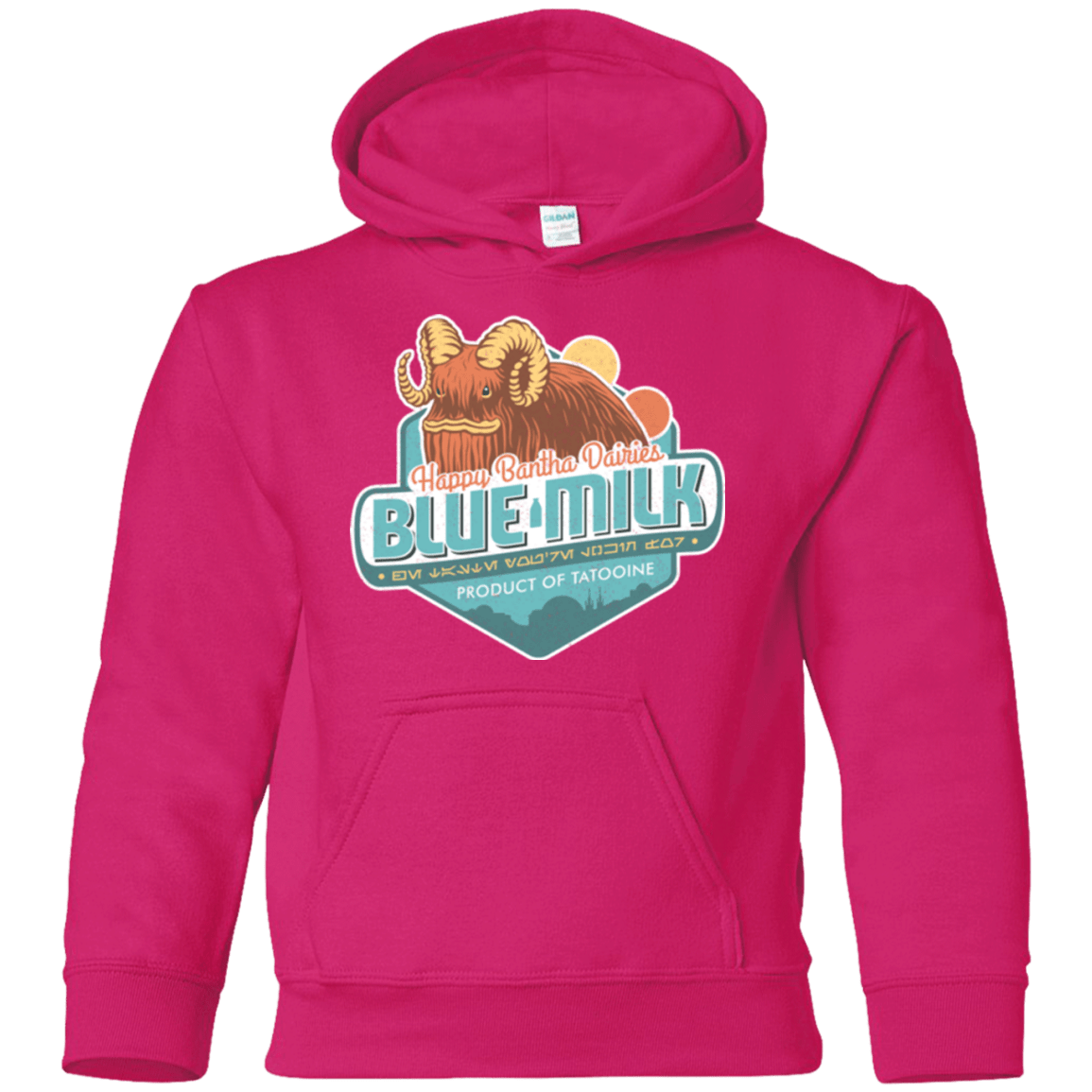 Sweatshirts Heliconia / YS Blue Milk Youth Hoodie