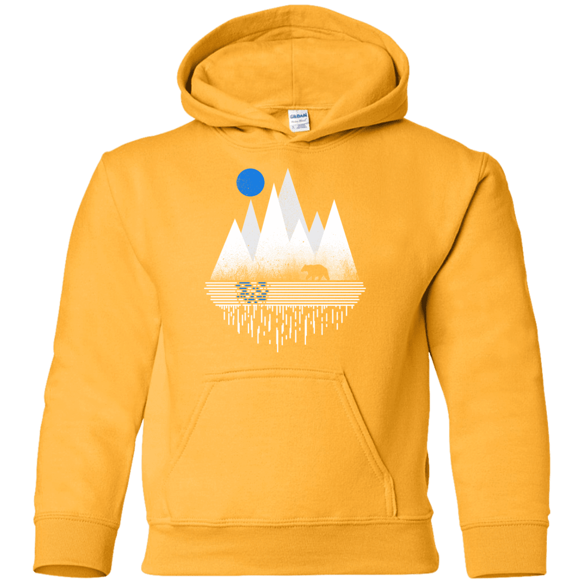 Sweatshirts Gold / YS Blue Moon Youth Hoodie