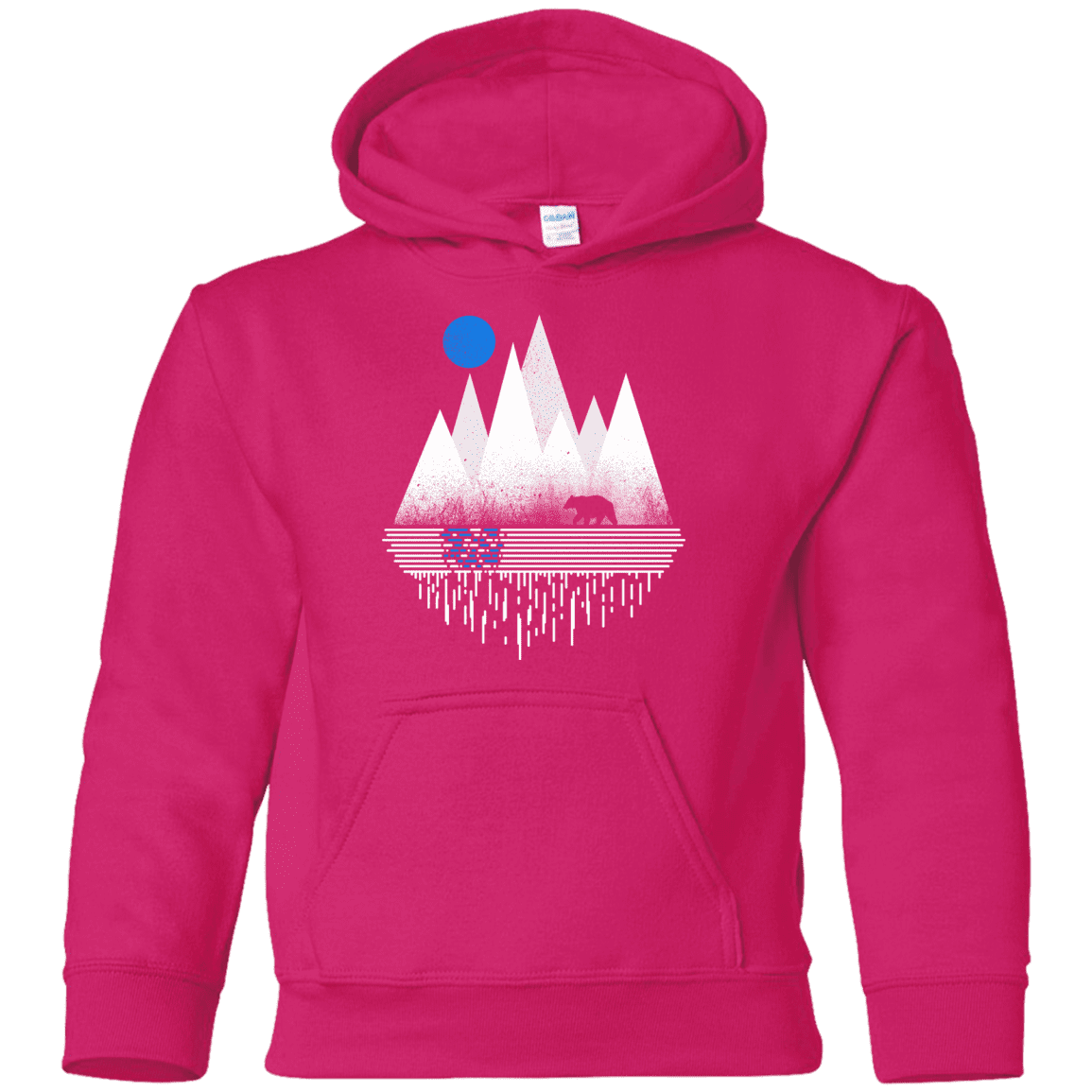 Sweatshirts Heliconia / YS Blue Moon Youth Hoodie