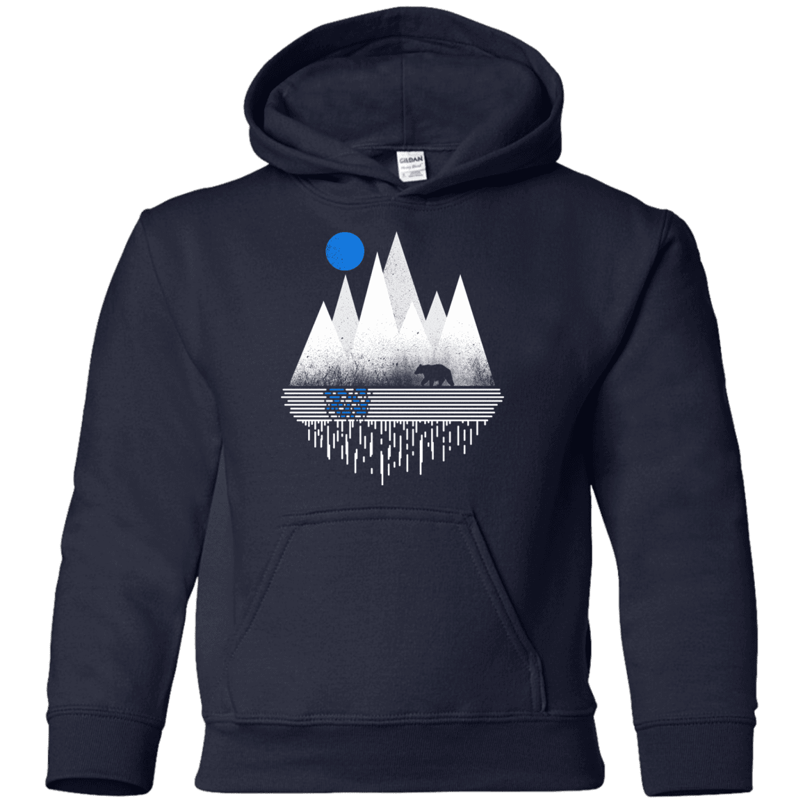 Sweatshirts Navy / YS Blue Moon Youth Hoodie