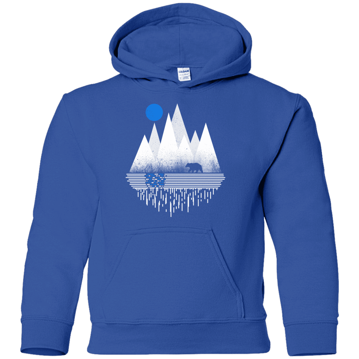 Sweatshirts Royal / YS Blue Moon Youth Hoodie