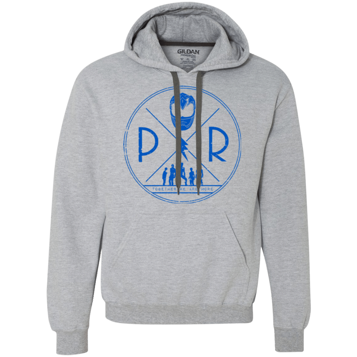 Sweatshirts Sport Grey / Small Blue Power Premium Fleece Hoodie