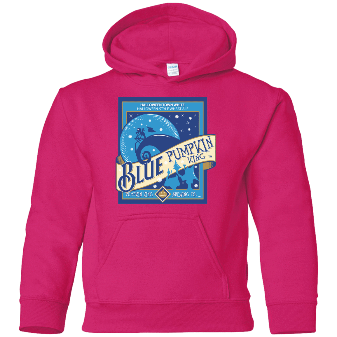 Sweatshirts Heliconia / YS Blue Pumpkin King Youth Hoodie