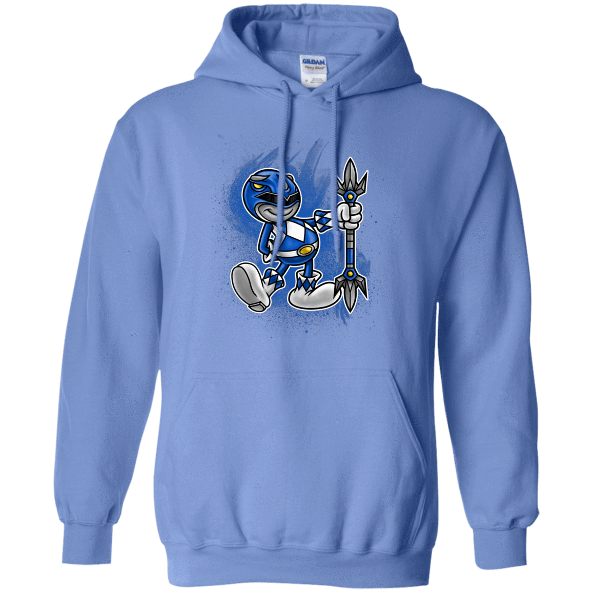 Sweatshirts Carolina Blue / Small Blue Ranger Artwork Pullover Hoodie