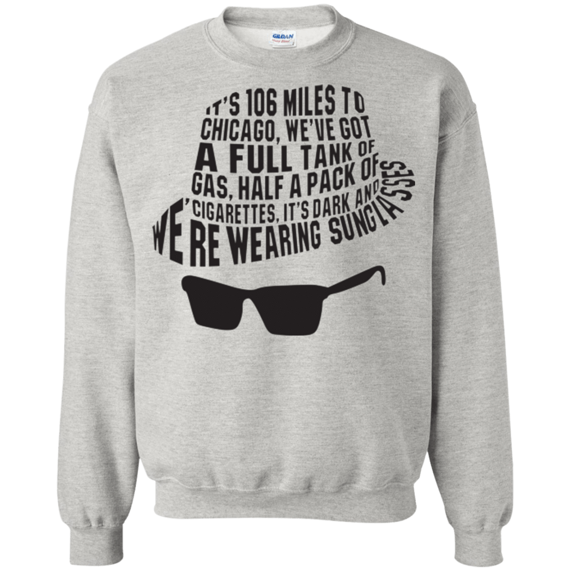 Sweatshirts Ash / Small Blues Brothers Crewneck Sweatshirt