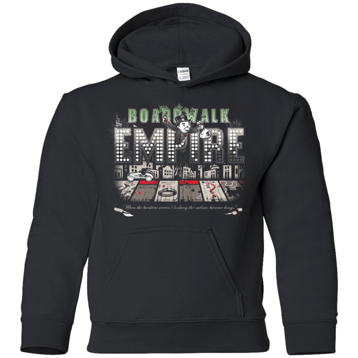 Sweatshirts Black / YS Boardwalk Empire Youth Hoodie