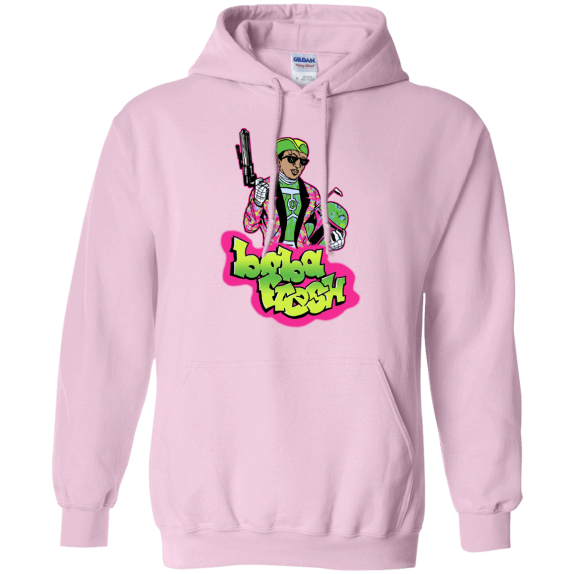 Sweatshirts Light Pink / Small Boba Fresh Pullover Hoodie