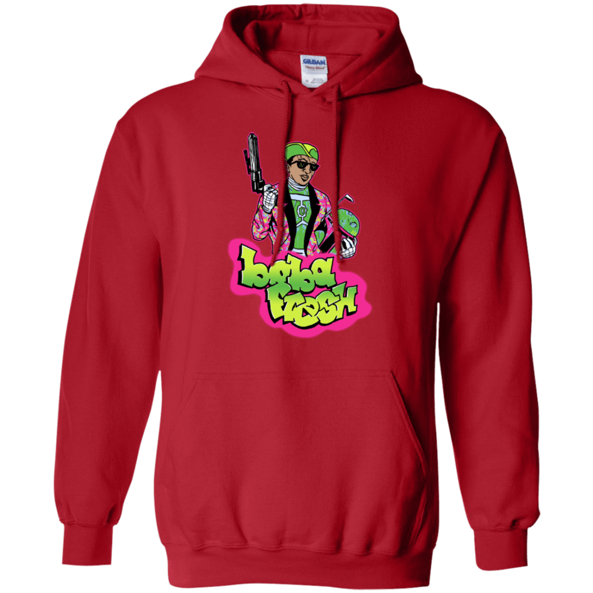 Sweatshirts Red / Small Boba Fresh Pullover Hoodie