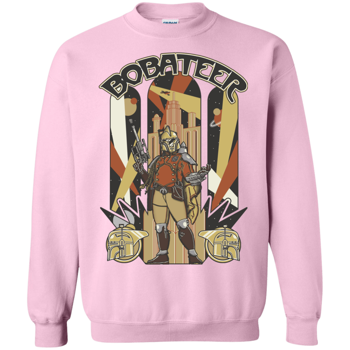 Sweatshirts Light Pink / Small Bobateer Crewneck Sweatshirt