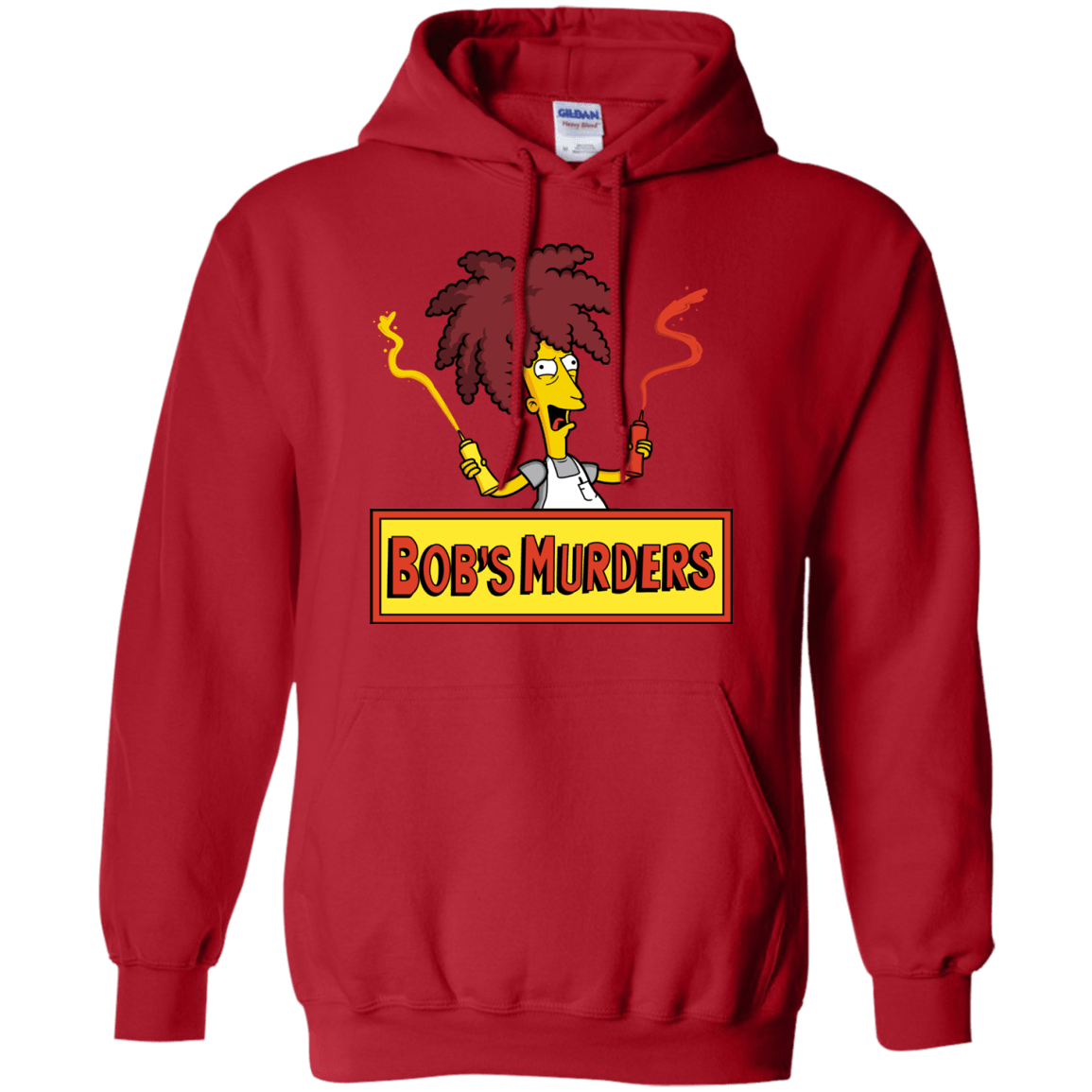Sweatshirts Red / S Bobs Murders Pullover Hoodie