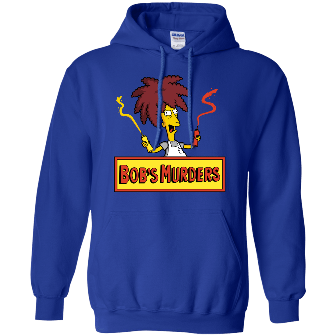 Sweatshirts Royal / S Bobs Murders Pullover Hoodie