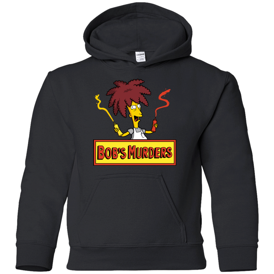 Sweatshirts Black / YS Bobs Murders Youth Hoodie