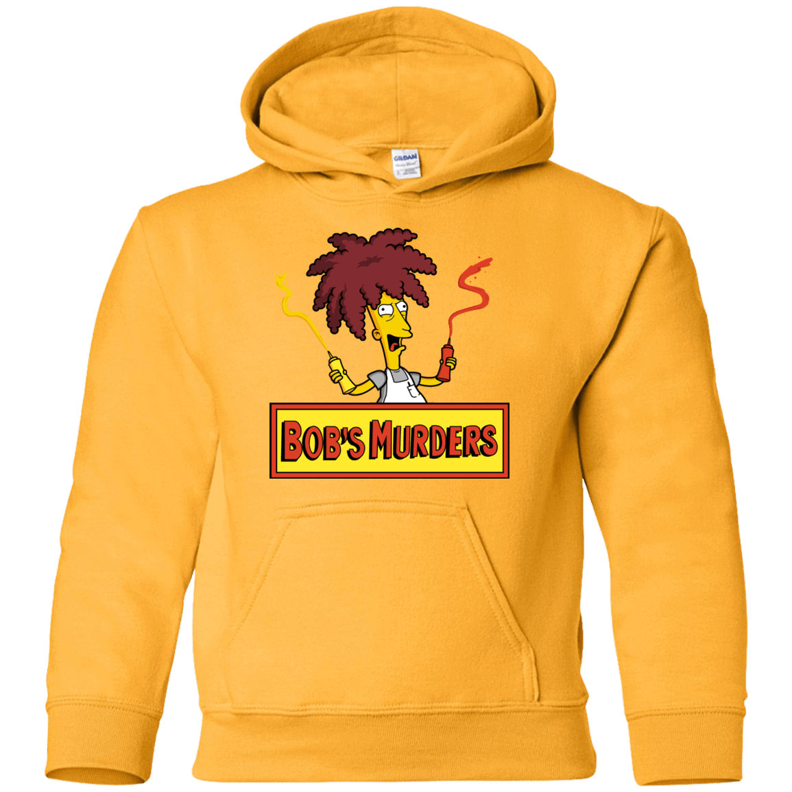 Sweatshirts Gold / YS Bobs Murders Youth Hoodie