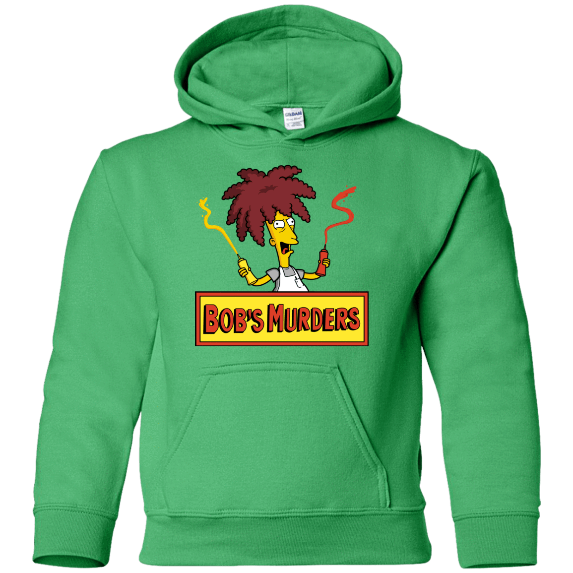Sweatshirts Irish Green / YS Bobs Murders Youth Hoodie