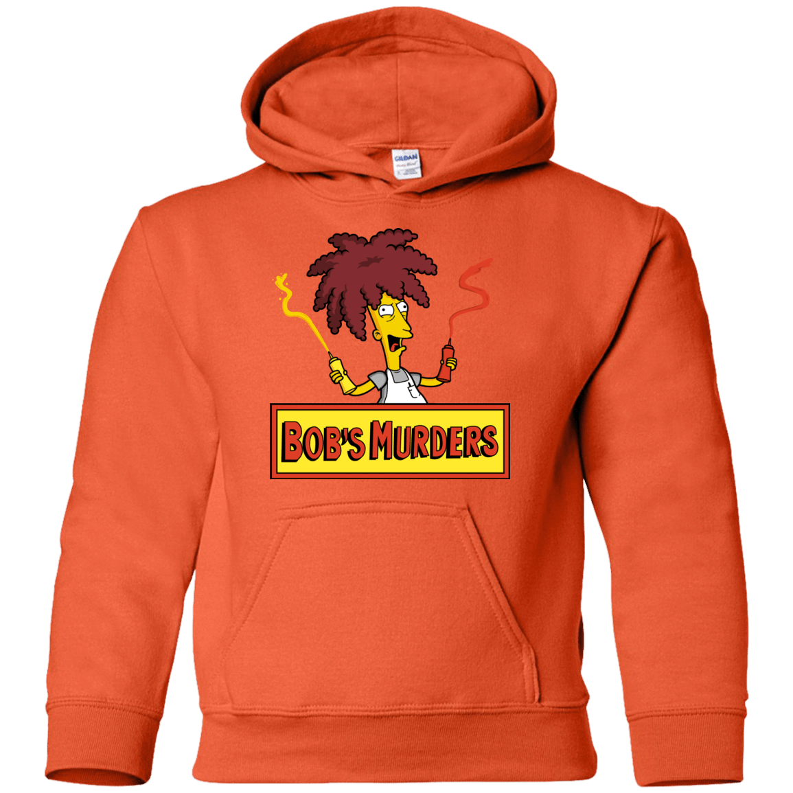 Sweatshirts Orange / YS Bobs Murders Youth Hoodie