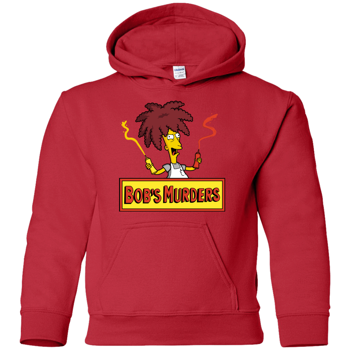 Sweatshirts Red / YS Bobs Murders Youth Hoodie