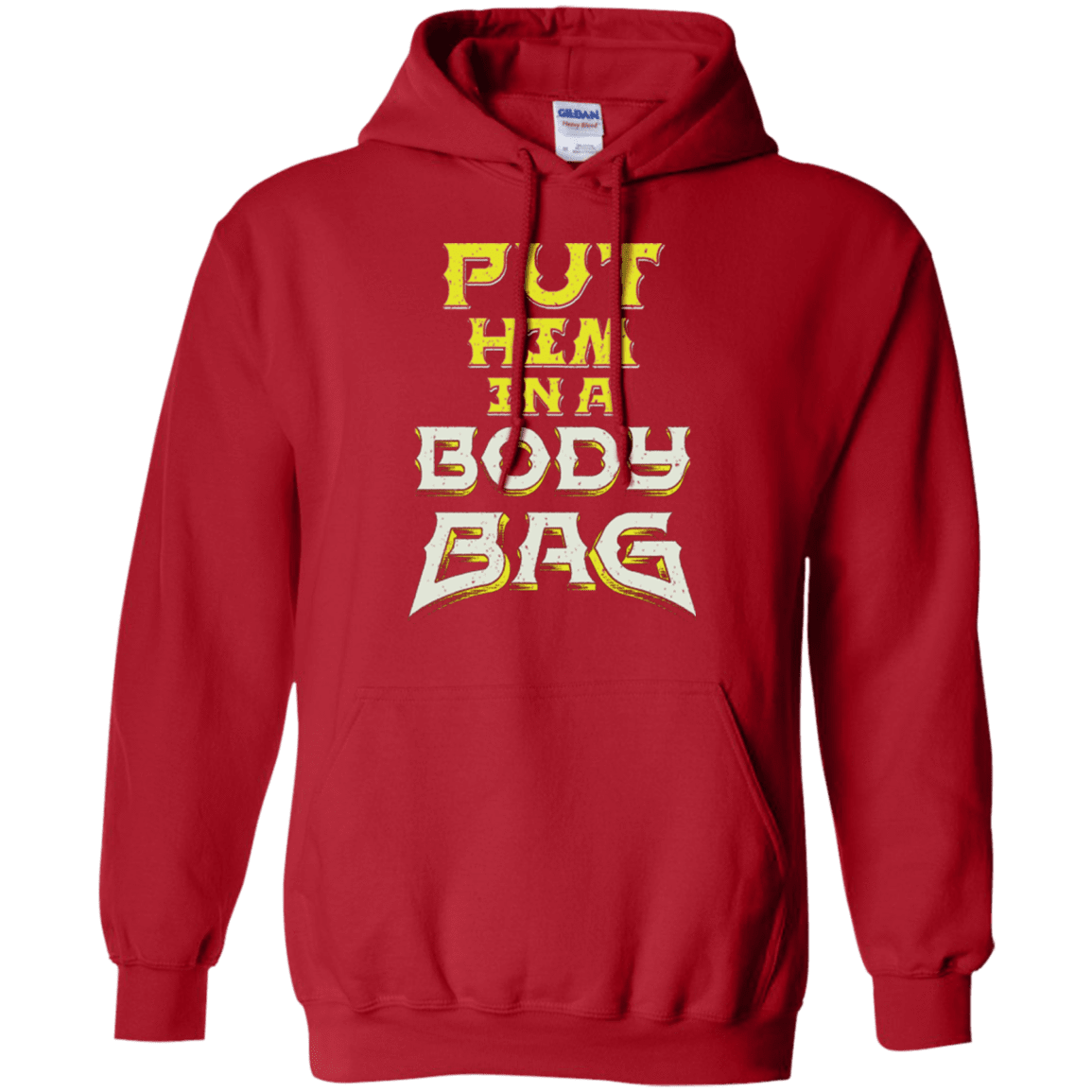 Sweatshirts Red / S BODY BAG Pullover Hoodie