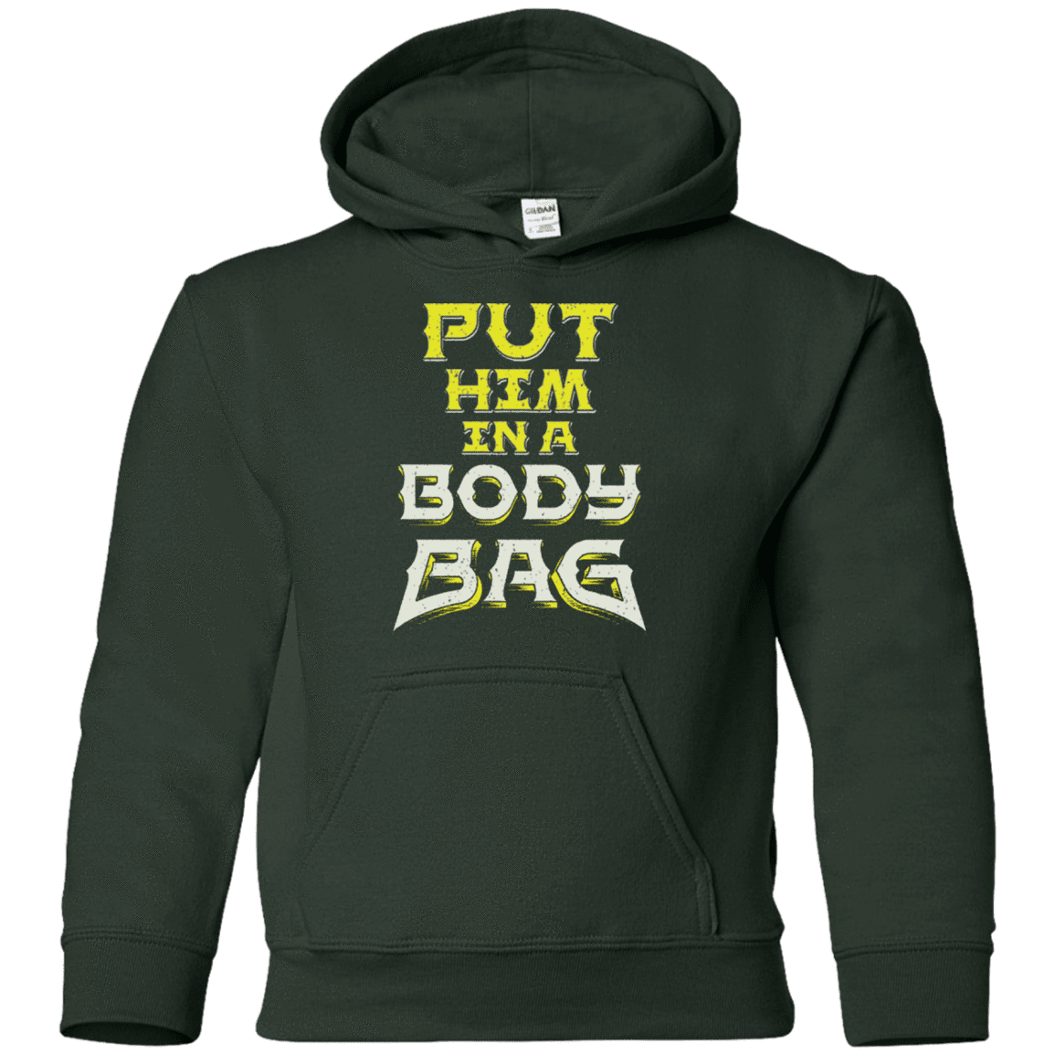 Sweatshirts Forest Green / YS BODY BAG Youth Hoodie